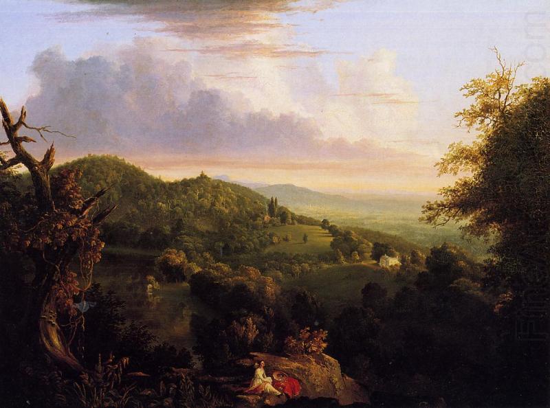 View of Monte Video, Seat of Daniel, Thomas Cole